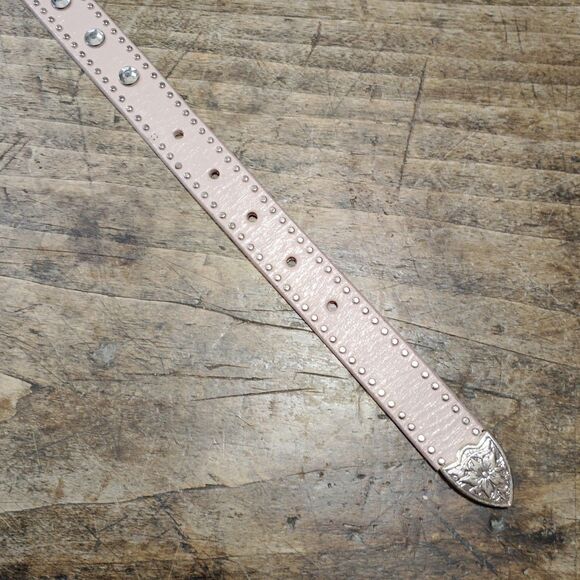Nocona Pink Western Cowgirl Leather Belt 35\